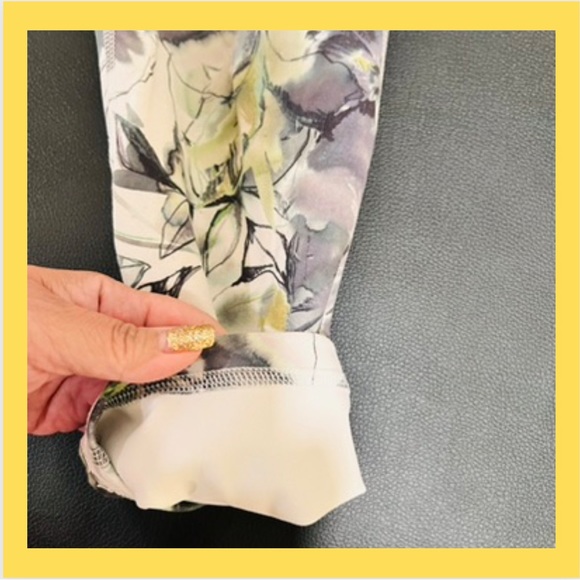 RBX leggings size medium, grey, white & green. - Picture 5 of 7